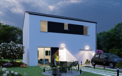 CONSTRUCTION NEUVE: MAISON DE 6 PIÈCES À VOID VACON